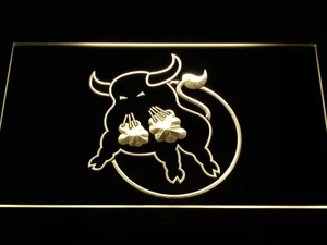 Birmingham Bulls Logo LED Neon Sign - Legacy Edition