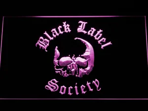 Black Label Society LED Neon Sign