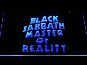 Black Sabbath Master of Reality LED Neon Sign