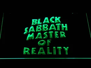 Black Sabbath Master of Reality LED Neon Sign