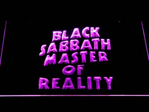 Black Sabbath Master of Reality LED Neon Sign