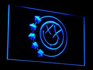 Blink 182 Smiley LED Neon Sign