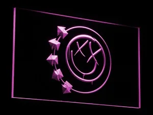 Blink 182 Smiley LED Neon Sign