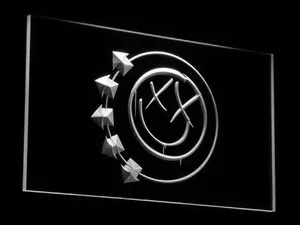 Blink 182 Smiley LED Neon Sign