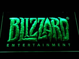 Blizzard Entertainment LED Neon Sign