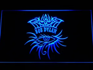 Bob Dylan Eye LED Neon Sign
