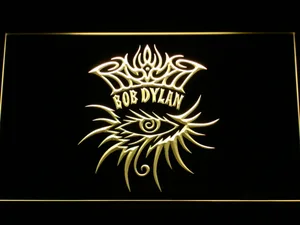Bob Dylan Eye LED Neon Sign