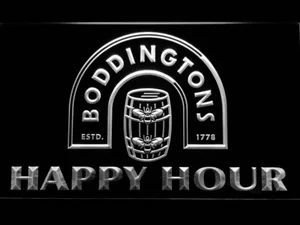 Boddingtons Happy Hour LED Neon Sign