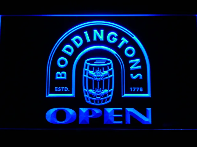 Boddingtons Open LED Neon Sign
