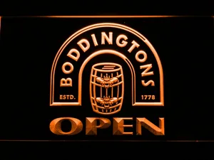 Boddingtons Open LED Neon Sign