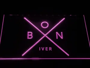 Bon Iver LED Neon Sign