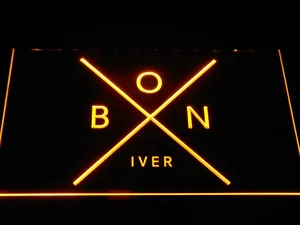 Bon Iver LED Neon Sign