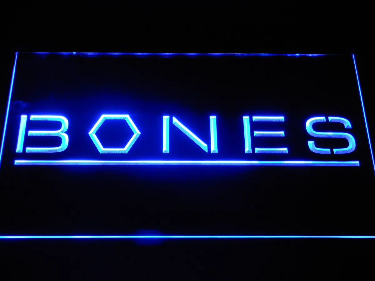 Bones LED Neon Sign