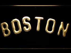Boston Red Sox 1938-1968 LED Neon Sign - Legacy Edition