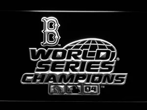 Boston Red Sox 2004 Champion Logo LED Neon Sign - Legacy Edition