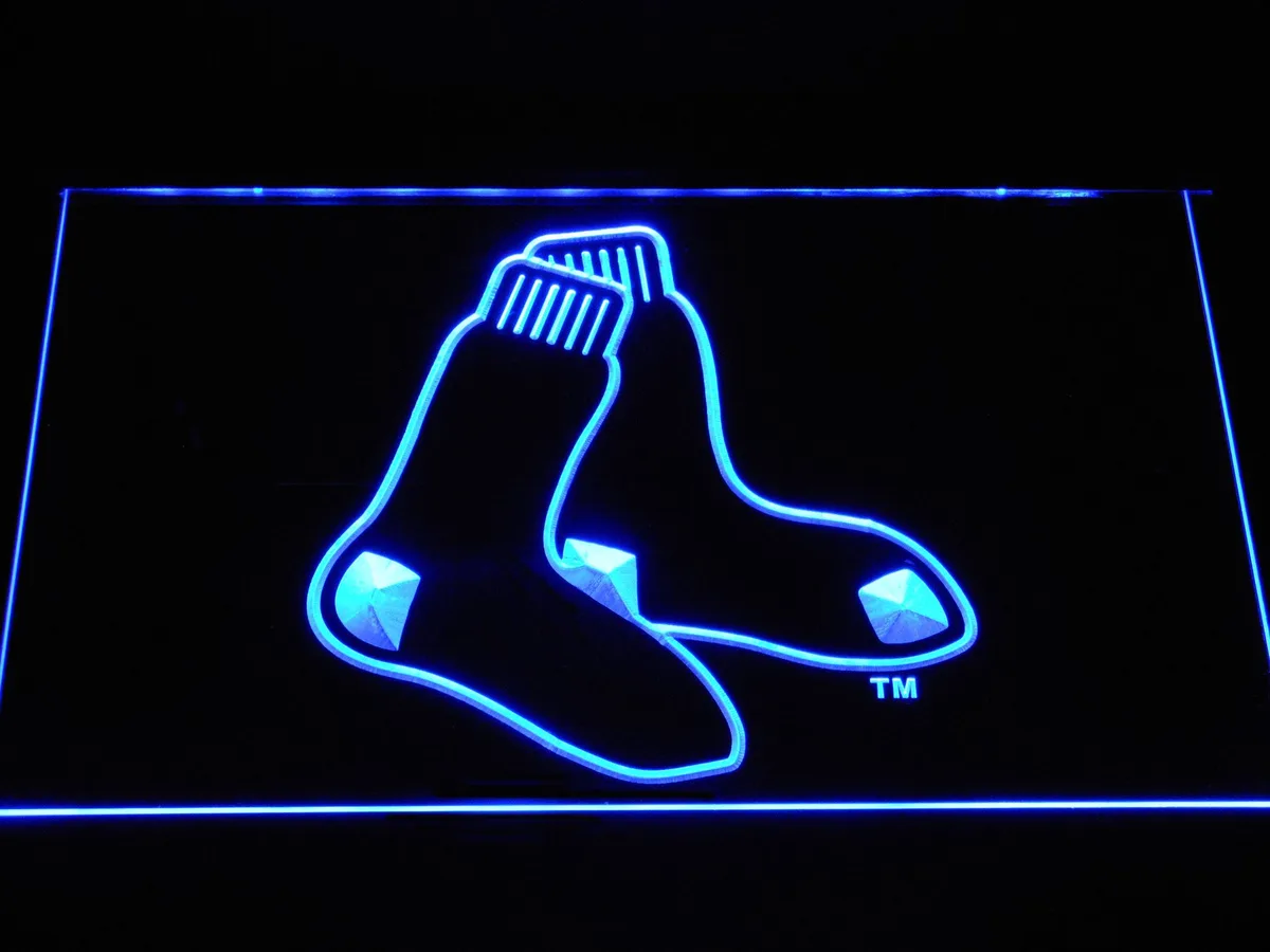 Boston Red Sox 4 LED Neon Sign