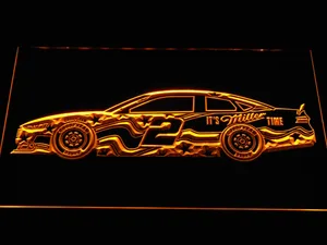 Brad Keselowski Race Car LED Neon Sign