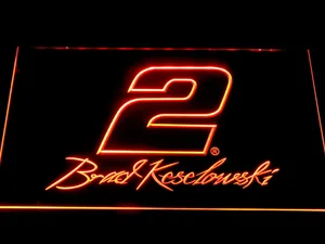 Brad Keselowski Signature 2 LED Neon Sign