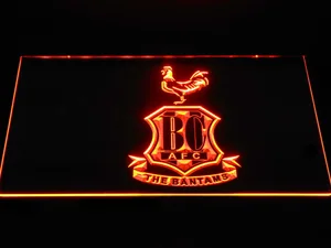 Bradford City AFC Crest 2 LED Neon Sign