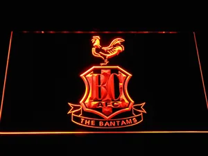 Bradford City AFC Crest LED Neon Sign