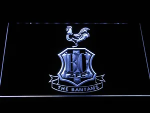 Bradford City AFC Crest LED Neon Sign