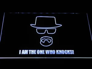 Breaking Bad Bryan Cranston Knocks LED Neon Sign