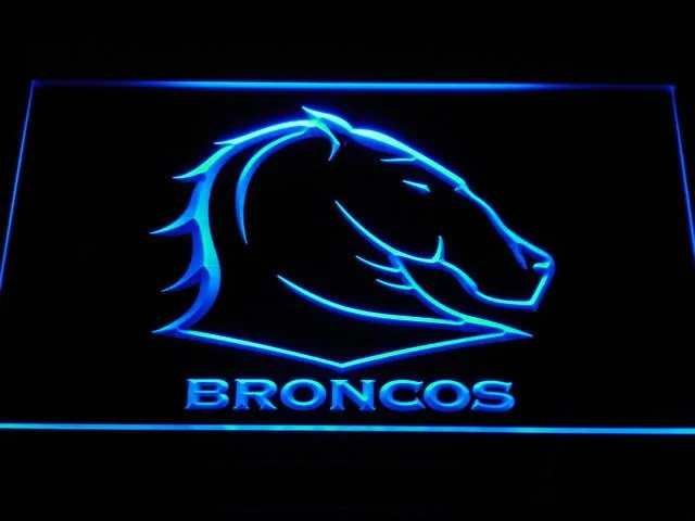 Brisbane Broncos LED Neon Sign