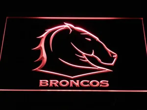 Brisbane Broncos LED Neon Sign