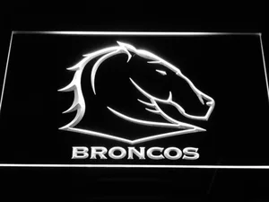 Brisbane Broncos LED Neon Sign
