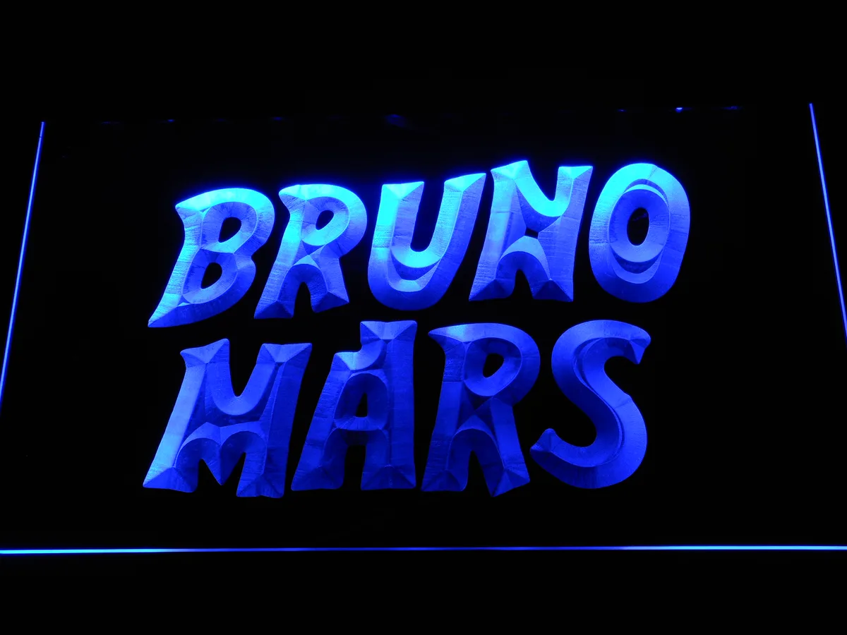 Bruno Mars LED Neon Sign