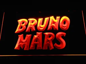 Bruno Mars LED Neon Sign