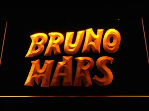 Bruno Mars LED Neon Sign