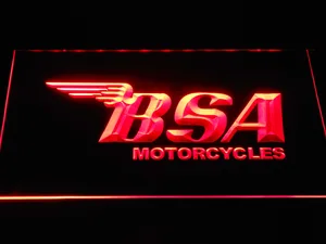 BSA Motorcycles LED Neon Sign