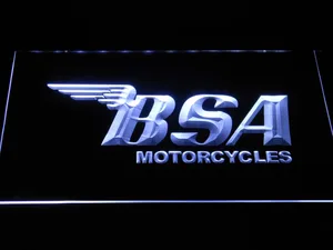 BSA Motorcycles LED Neon Sign