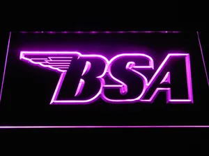 BSA Outline LED Neon Sign