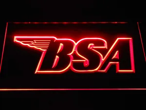 BSA Outline LED Neon Sign
