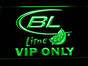 Bud Light Lime VIP Only LED Neon Sign