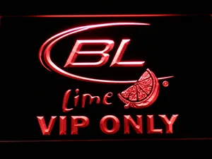 Bud Light Lime VIP Only LED Neon Sign