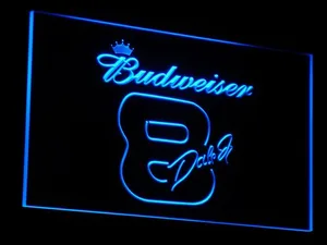 Budweiser 8 Dale Jr. LED Neon Sign