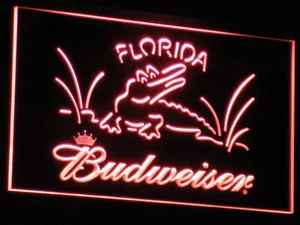 Budweiser Crocodile LED Neon Sign