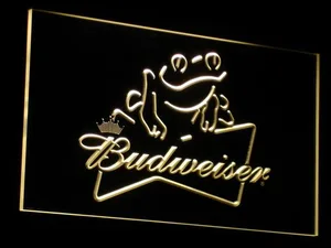 Budweiser Frog LED Neon Sign