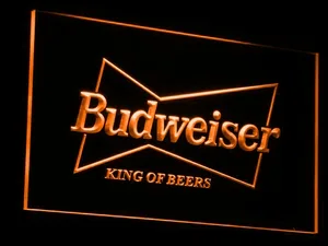 Budweiser King of Beers LED Neon Sign