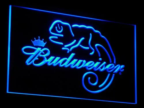 Budweiser Lizard LED Neon Sign