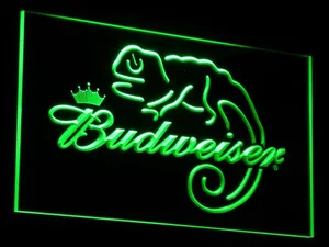 Budweiser Lizard LED Neon Sign
