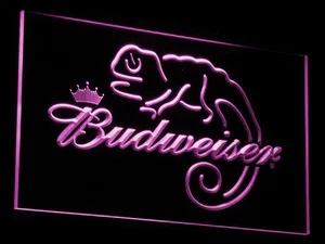 Budweiser Lizard LED Neon Sign