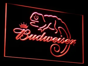 Budweiser Lizard LED Neon Sign
