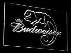 Budweiser Lizard LED Neon Sign