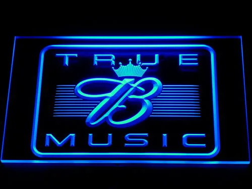 Budweiser True Music LED Neon Sign