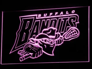 Buffalo Bandits LED Neon Sign