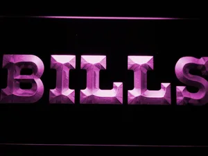 Buffalo Bills 1974-2010 Logo LED Neon Sign - Legacy Edition